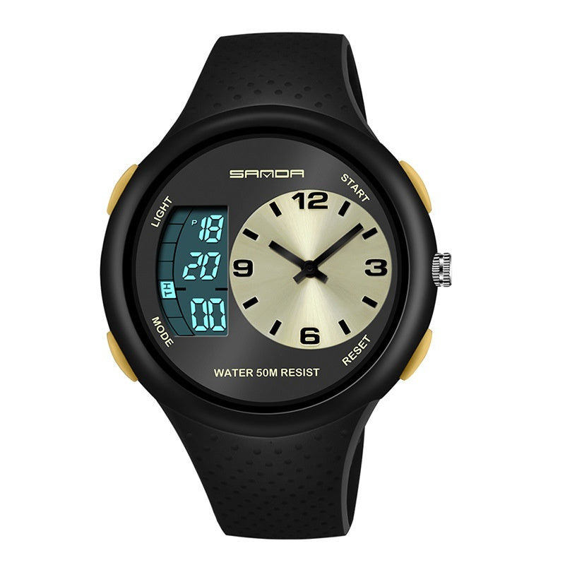 Sanda 763 Multifunctional Luminous Outdoor Sports Watch For Men