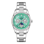 Megir 1102 Lunar Phase Steel-Strap Waterproof Quartz Watch for men