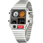 Sanda 3192 Multi time Analog Digital Watch for Men