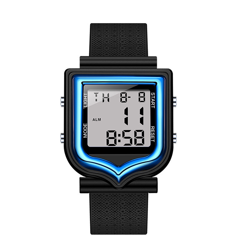 Sanda 388 Stylish Fashionable Square Outdoor Sports Digital Watch Sanda