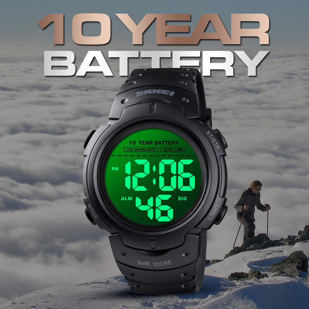 Skmei 1560 Sports Electronic Fashion Waterproof Digital Watch for Men