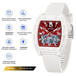 Sanda 6330 Sporty Stylish And Energetic Bucket-style Wristwatch for Men AKDPN