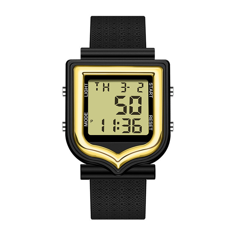 Sanda 388 Stylish Fashionable Square Outdoor Sports Digital Watch Sanda