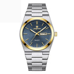 Poedagar M821 Luminous Quartz Calendar Watch For Men