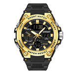 Sanda 3313 Multifunctional Outdoor Luminous Waterproof Watch For Men