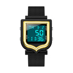 Sanda 388 Stylish Fashionable Square Outdoor Sports Digital Watch Sanda
