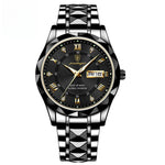 POEDAGAR 615 Day & Date Quartz watch For Men