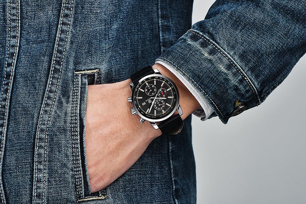 BENYAR Chronograph Quartz watch For Men 5102 - Skmeico
