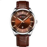 Curren Men's Business Belt Calendar Waterproof Quartz Watch - Skmeico