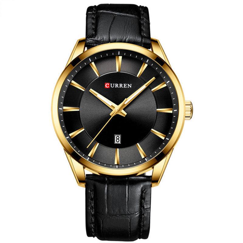 Curren Men's Business Belt Calendar Waterproof Quartz Watch - Skmeico