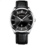 Curren Men's Business Belt Calendar Waterproof Quartz Watch - TempoqWatch
