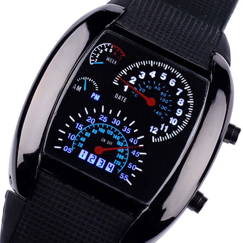 Dartgo Creative aircraft unisex Digital watch 