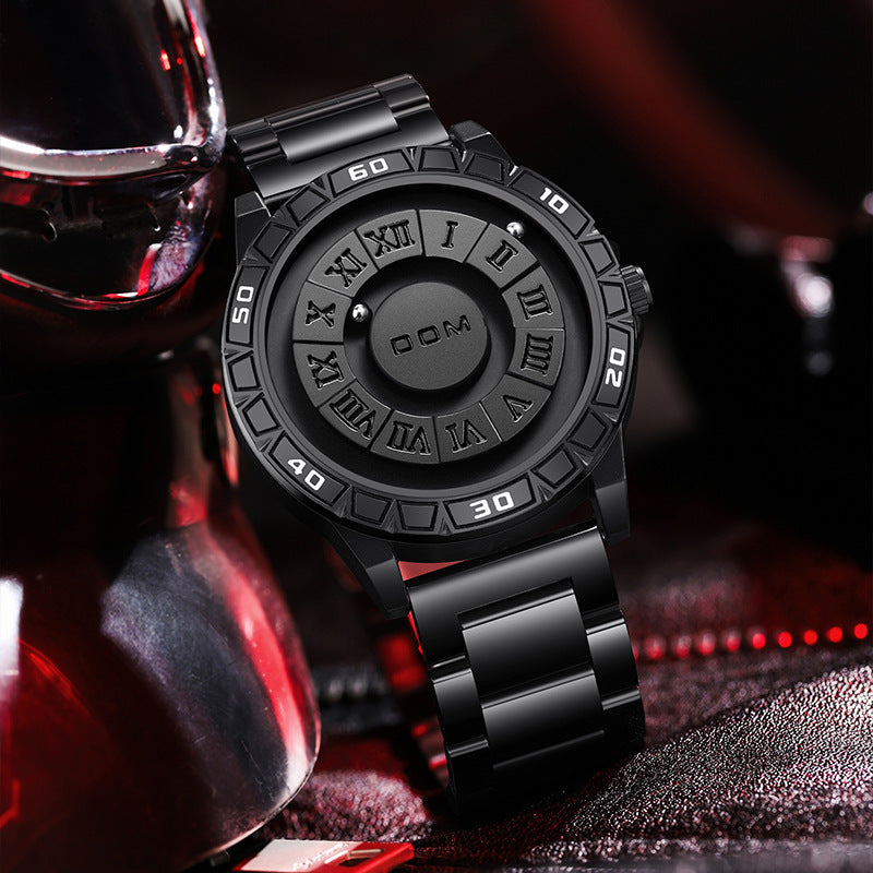 Dom M1726BL-1M Creative Magnetic Suspension Quartz Watch for Men 