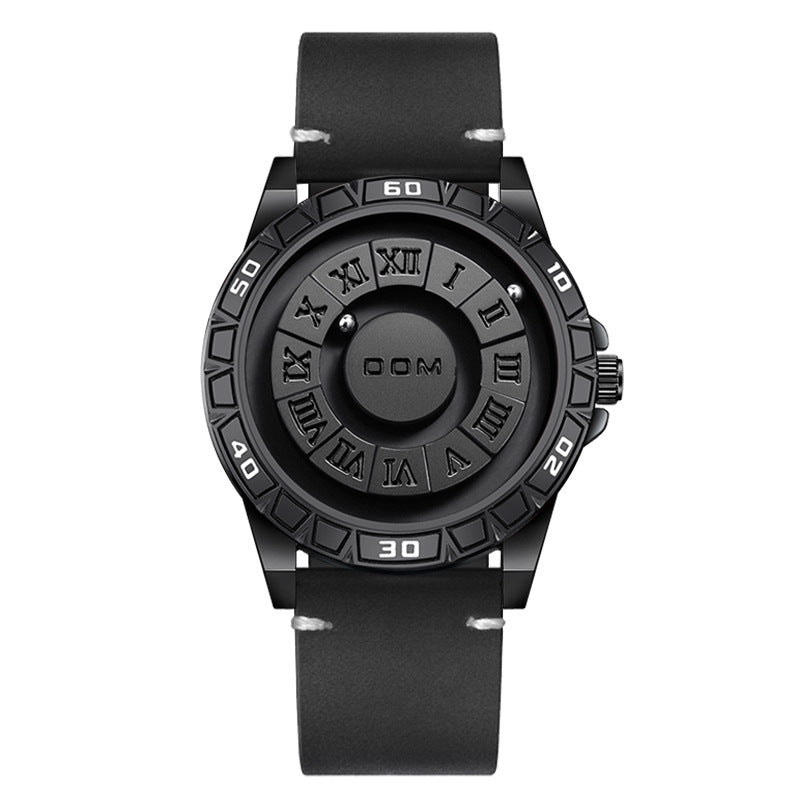 Dom M1726BL-1M Creative Magnetic Suspension Quartz Watch for Men 