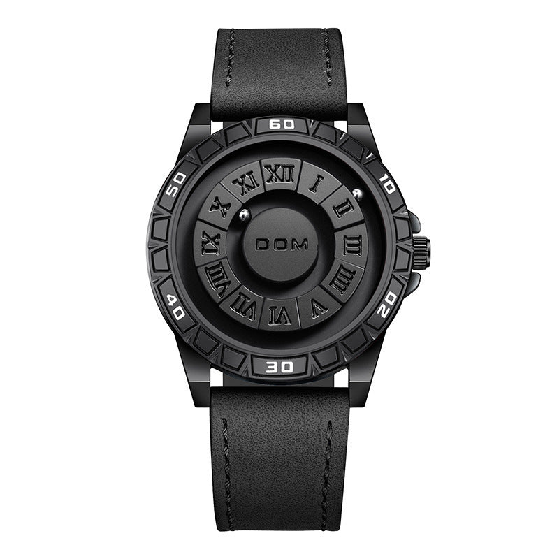 Dom M1726BL-1M Creative Magnetic Suspension Quartz Watch for Men 