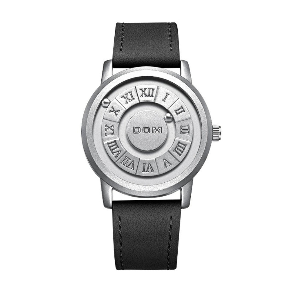 Dom M1726BL-1M Creative Magnetic Suspension Quartz Watch for Men 