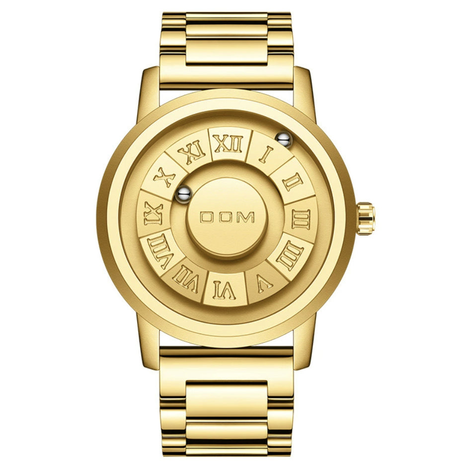 Dom M1726BL-1M Creative Magnetic Suspension Quartz Watch for Men 