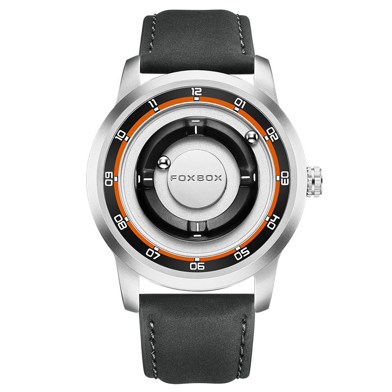Foxbox Cool Roman Scale Magnetic watch for Men 