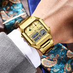 Foxbox Dual Display Multifunctional Waterproof Sports Watch for men FB0057 