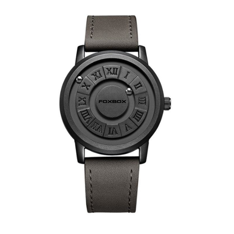 Foxbox FB0047 Magnetic Suspension Watch Men's Creative Quartz Watch For Men 
