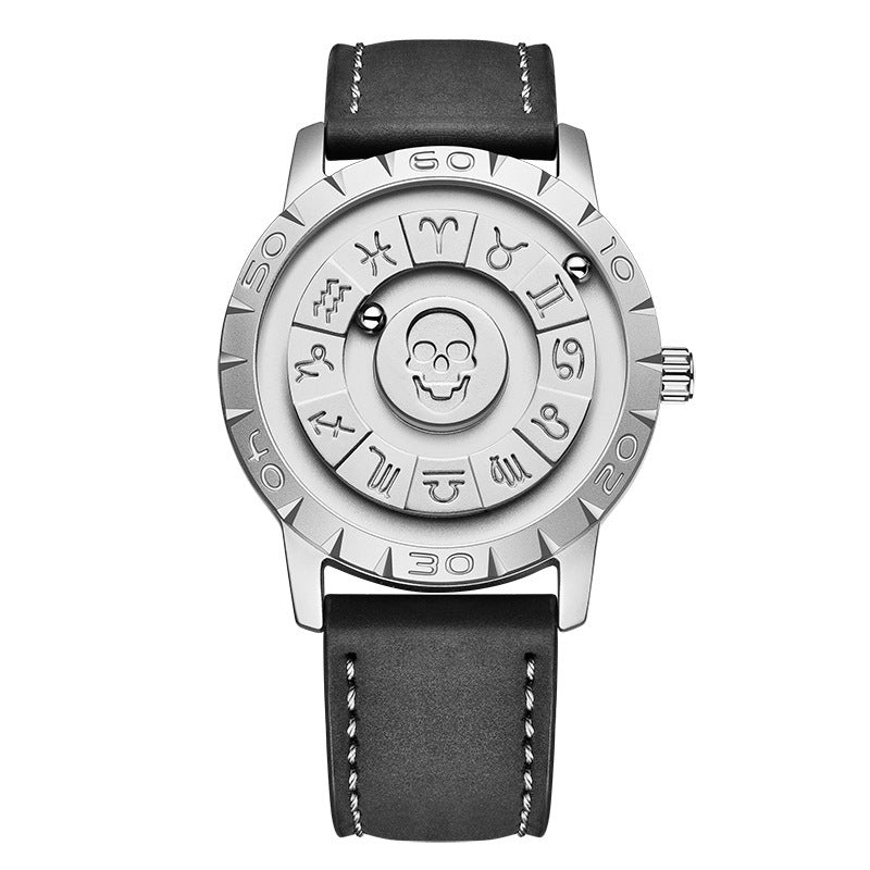 Foxbox FB0047 Magnetic Suspension Watch Men's Creative Quartz Watch For Men 