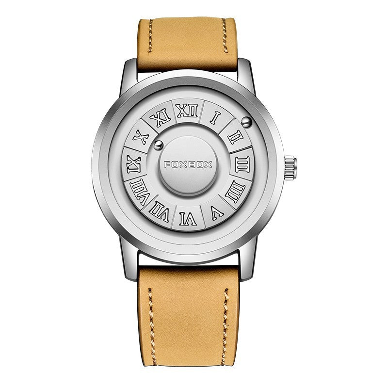 Foxbox FB0047 Magnetic Suspension Watch Men's Creative Quartz Watch For Men 