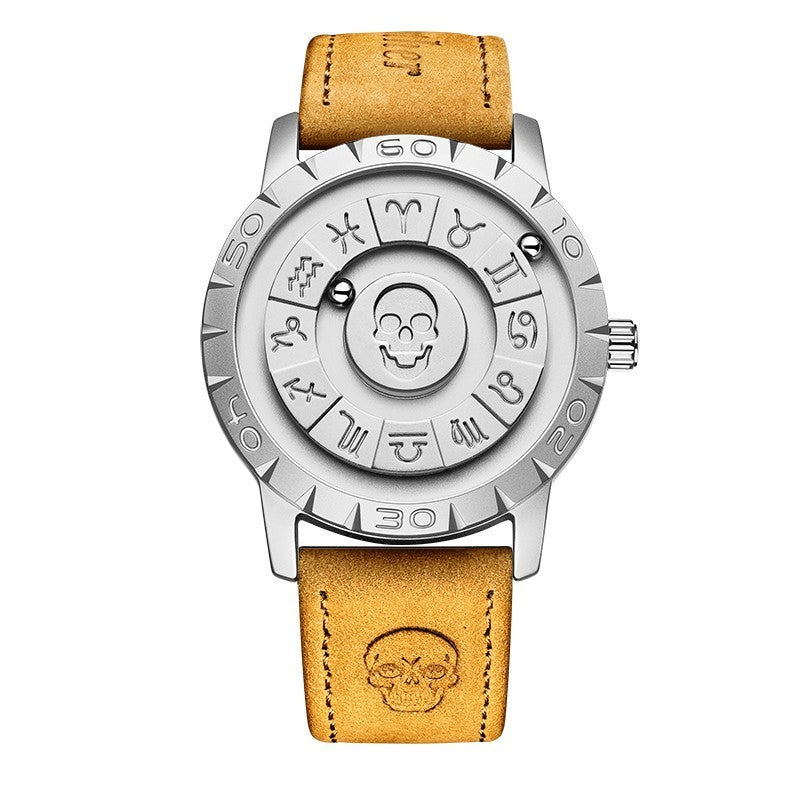 Foxbox FB0047 Magnetic Suspension Watch Men's Creative Quartz Watch For Men 