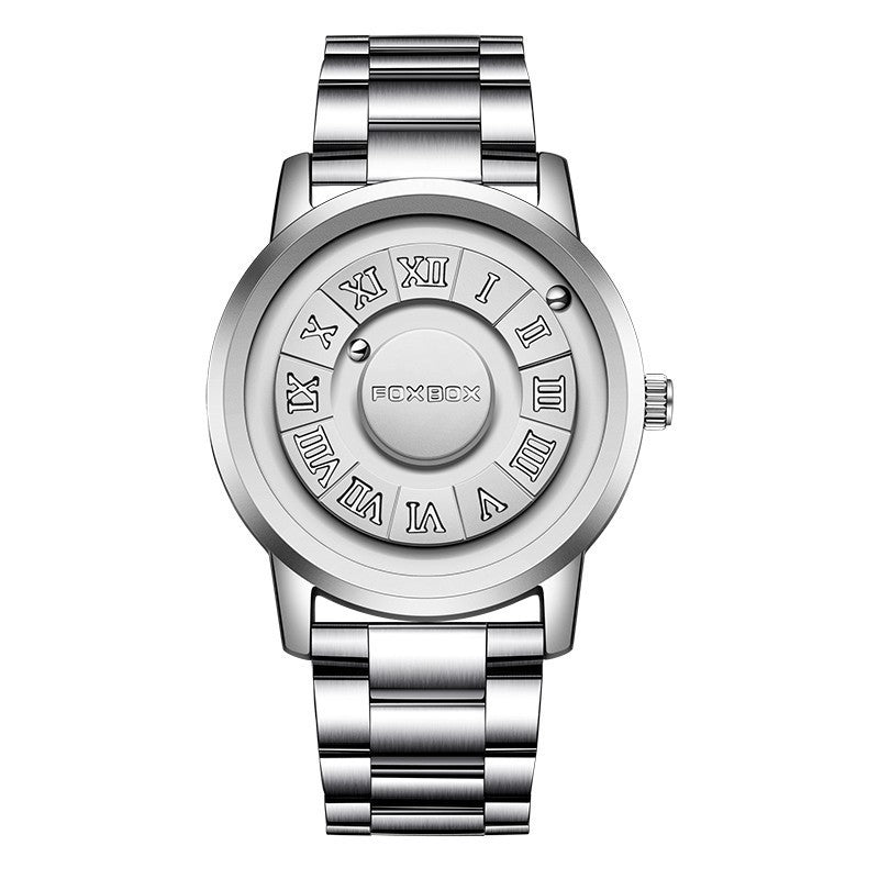 Foxbox FB0047 Magnetic Suspension Watch Men's Creative Quartz Watch For Men 