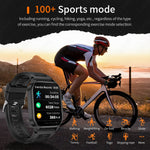 KM02 Smart watch 2" Bluetooth Sports Heart Rate Blood Pressure Health Monitoring Watch 