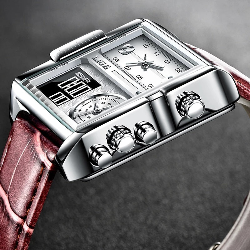 Lige Analog Digital Luxury watch for Men 8925 - Skmeico