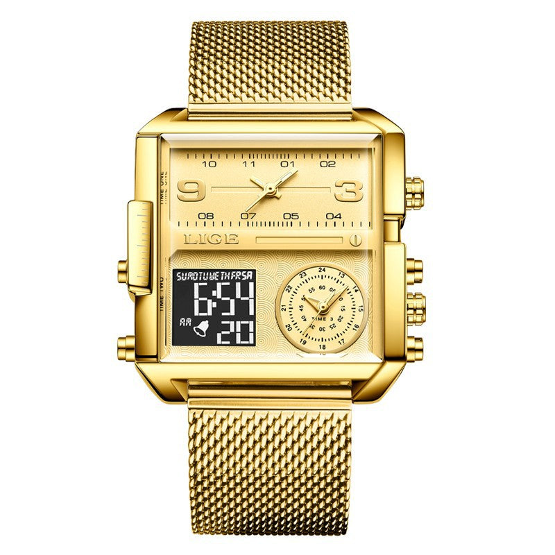 Lige Analog Digital Luxury watch for Men 8925 - TempoqWatch