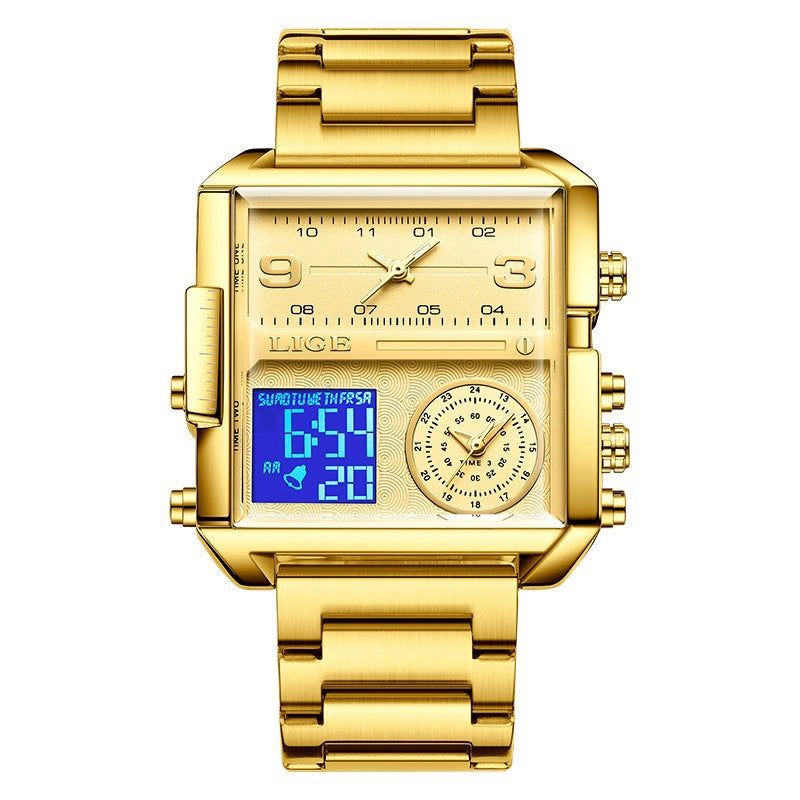 Lige Analog Digital Luxury watch for Men 8925 - TempoqWatch