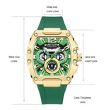 Megir Men's Chronograph Luxury Sport Quartz Watch For Men 8112 - Skmeico