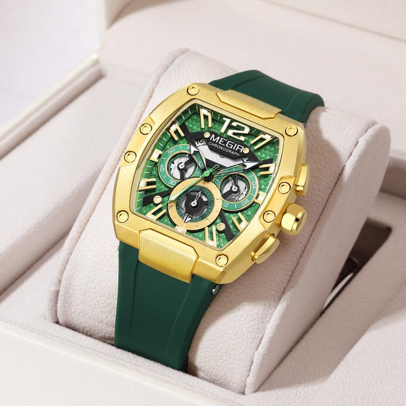 Megir Men's Chronograph Luxury Sport Quartz Watch For Men 8112 - Skmeico