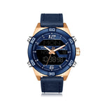 Naviforce Analog Digital Waterproof Watch For Men 9128 - Skmeico