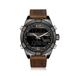 Naviforce Analog Digital Waterproof Watch For Men 9128 - Skmeico