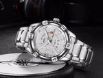 Naviforce Quartz Luxury Steel Watch For Men 9117