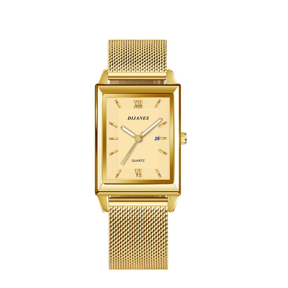 New Business Men's Casual Quartz Square Watch - Skmeico