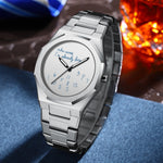 New Trend Luminous dial Simple Trend Octagonal Steel Watch for Men 