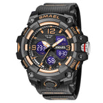 SMAEL Analog Digital Outdoor Sports Watch For Men 8008 - TempoqWatch