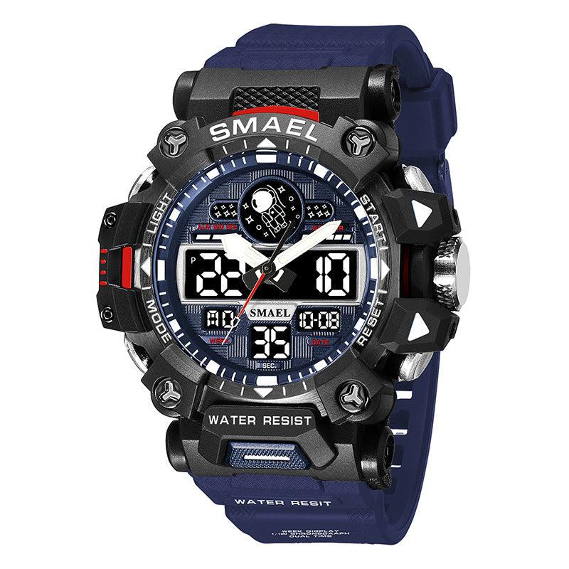 SMAEL Analog Digital Sports Waterproof Watch For Men 8078 - TempoqWatch