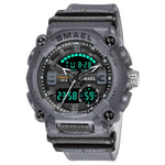 SMAEL Analog Digital Multifunctional waterproof Watch For Men 8052 - TempoqWatch