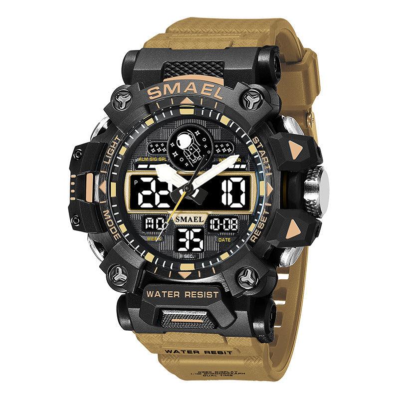 SMAEL Analog Digital Sports Waterproof Watch For Men 8078 - TempoqWatch