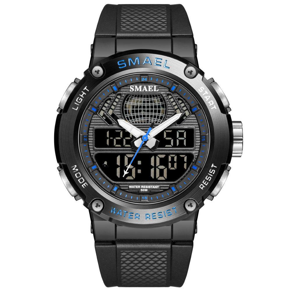 SMAEL Analog Digital Sports Waterproof watch for Men 8032 - TempoqWatch