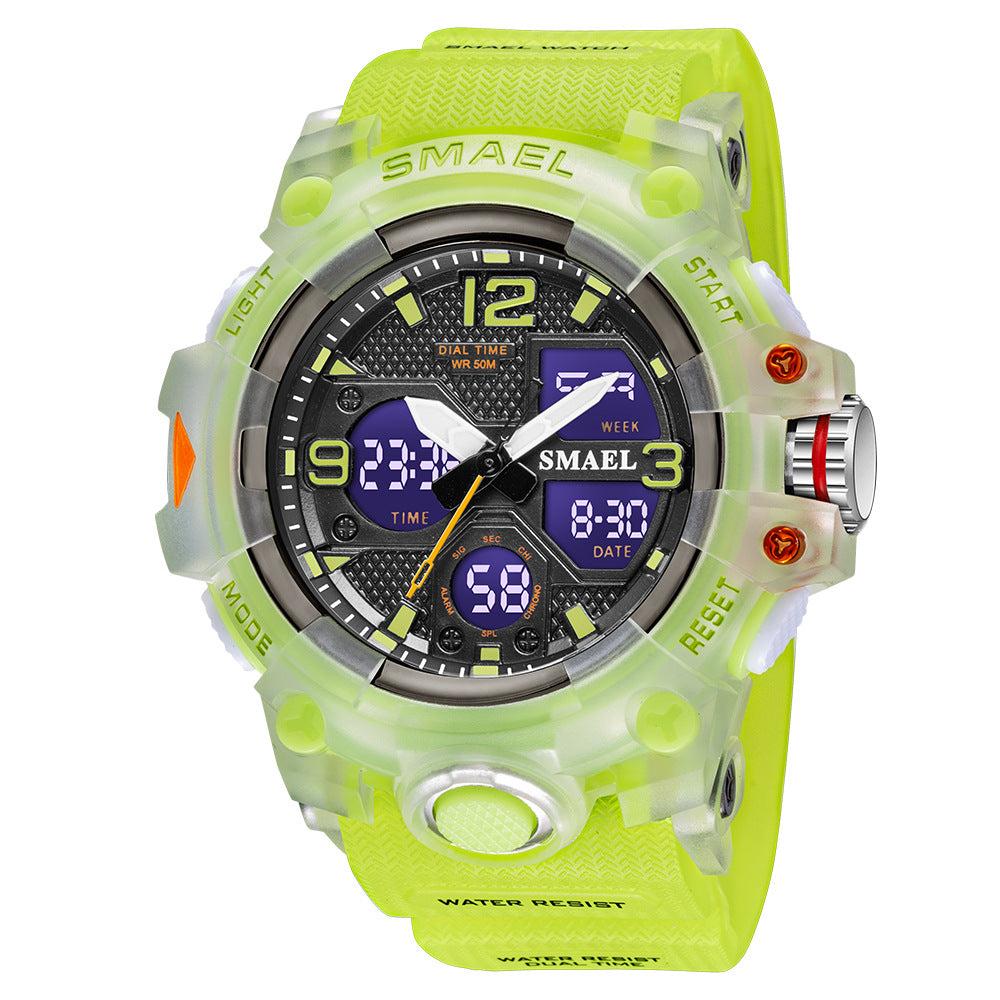 SMAEL Analog Digital Outdoor Sports Watch For Men 8008 - TempoqWatch