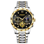 Binbond Steel Casual Multi-function Quartz Watch For Men B1236 - Skmeico