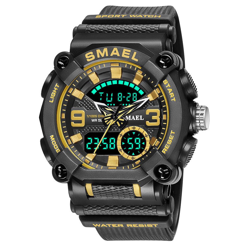 SMAEL Analog Digital Multifunctional waterproof Watch For Men 8052 - Skmeico