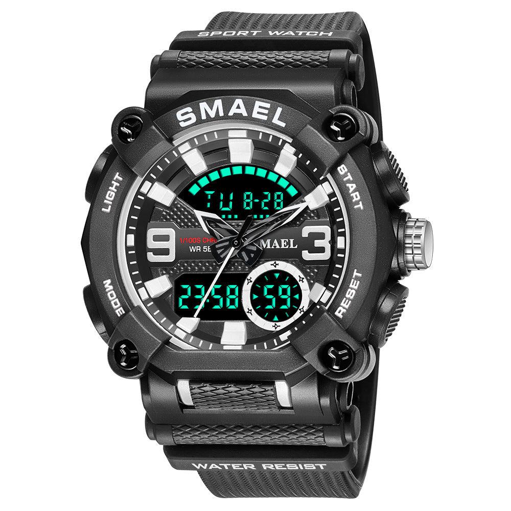 SMAEL Analog Digital Multifunctional waterproof Watch For Men 8052 - Skmeico