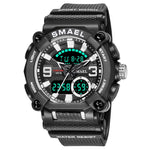 SMAEL Analog Digital Multifunctional waterproof Watch For Men 8052 - Skmeico