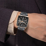 Lige LG89208 Quartz Chronograph Stainless Steel watch for Men